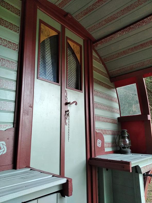 Roulotte Irlandaise Polly Hotel Saint-Vincent-en-Bresse Bagian luar foto